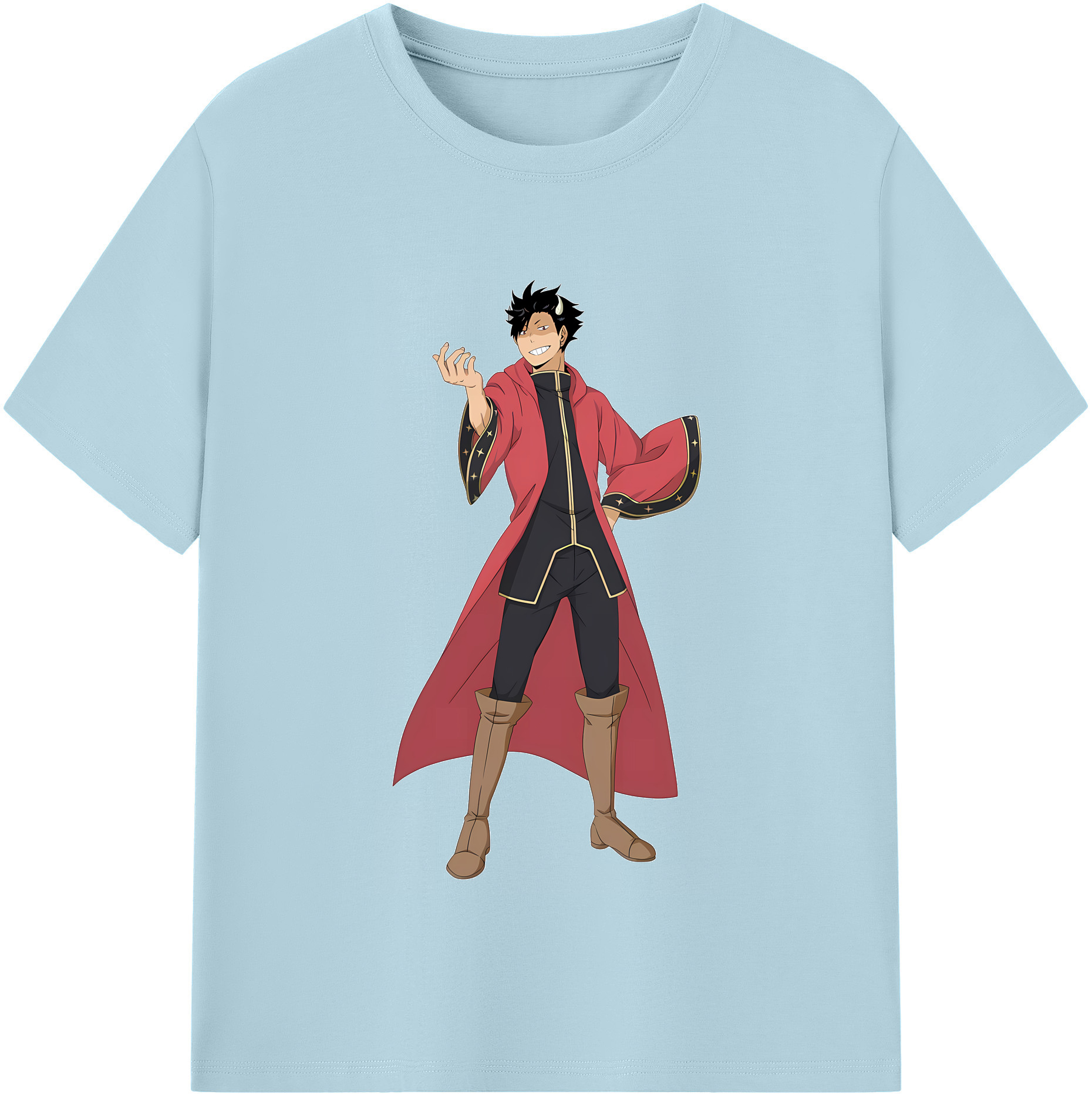 （画像用） ハイキュー!! Haikyu!! 綿100％半袖Tシャツ（フロントプリント）